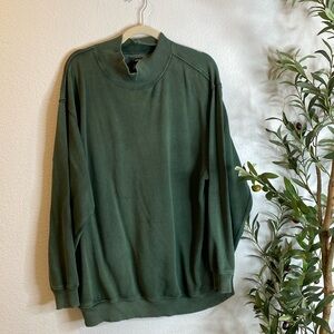 Oversized Green Pullover Large